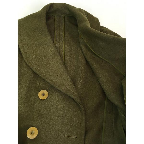 古着 40s 米軍 US ARMY タイプ ショールカラー ダブルブレスト 古着 40s 米軍 US ARMY タイプ ショールカラー ダブルブレスト