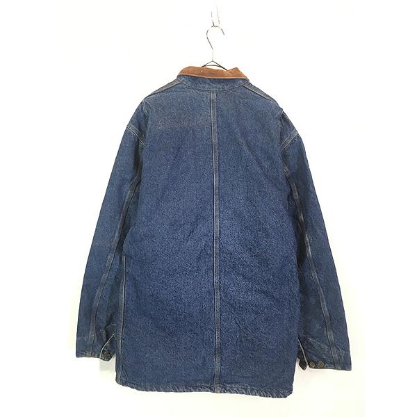 古着 90s USA製 Carhartt 裏地 ストライプ ブランケット デニム 古着 90s USA製 Carhartt 裏地 ストライプ ブランケット デニム