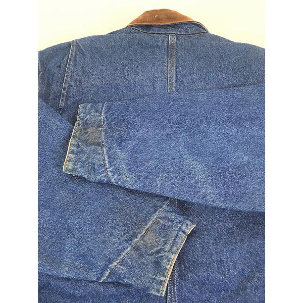 古着 90s USA製 Carhartt 裏地 ストライプ ブランケット デニム 古着 90s USA製 Carhartt 裏地 ストライプ ブランケット デニム