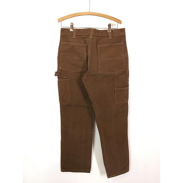 古着 USA製 Carhartt ハートマークタグ パッチ ダークブラウン