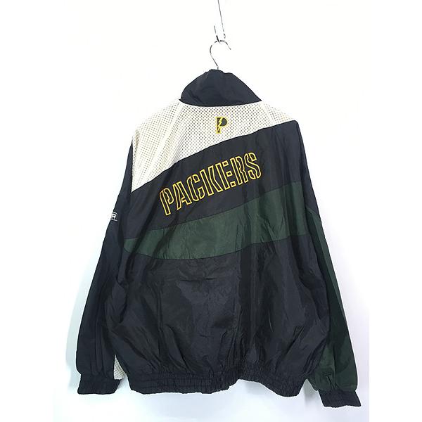 古着 90s NFL Green Bay Packers パッカーズ メッシュ クレイジー