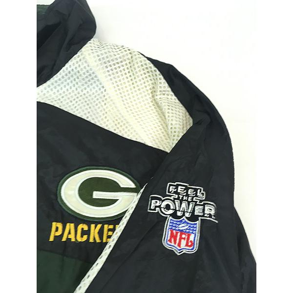 古着 90s NFL Green Bay Packersパッカーズジャケット 古着 90s NFL Green Bay Packers パッカーズ メッシュ