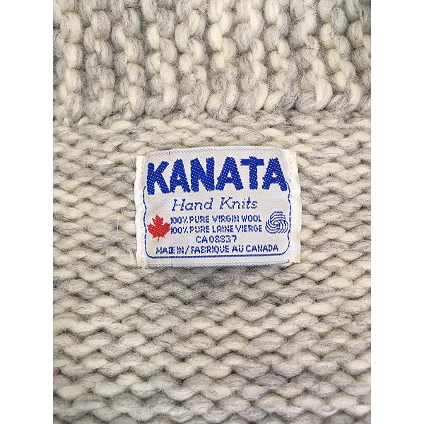 古着 80s Canada製 KANATA サンダーバード 柄 ヘチマ襟 ヘビー 古着 80s Canada製 KANATA サンダーバード 柄 ヘチマ襟 ヘビー