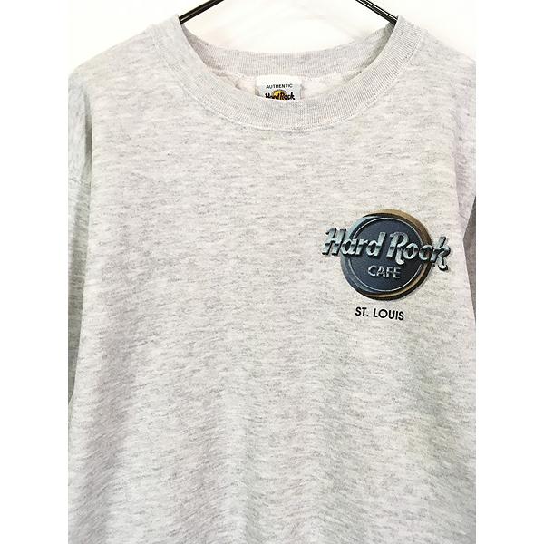 古着 90s Hard Rock Cafe 「ST.LOUIS」 両面 ハードロック