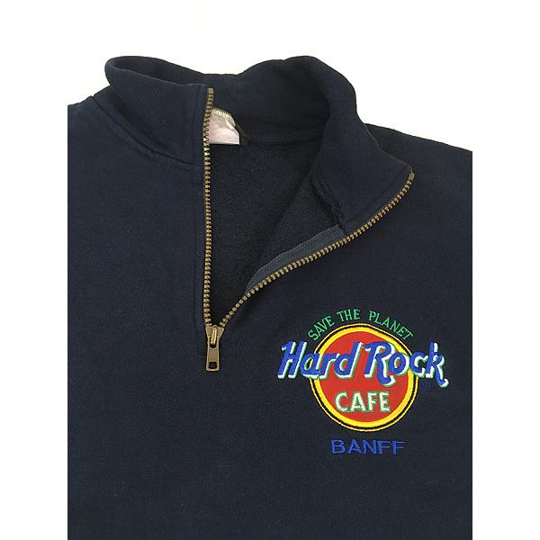 古着 90s Canada製 Hard Rock Cafe 「BANFF」 ハードロック ハーフ