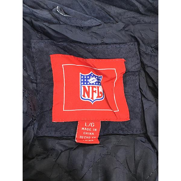 古着 NFL Dallas Cowboys カウボーイズ 本革 スエード レザー 