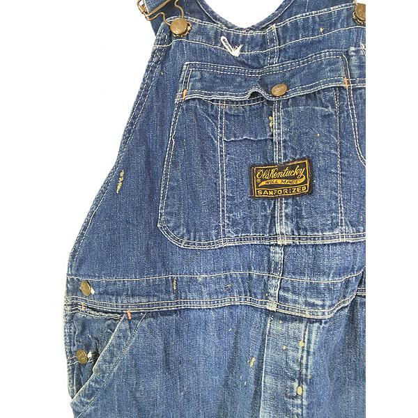 オールドケンタッキーオーバーオール デニムビンテージ