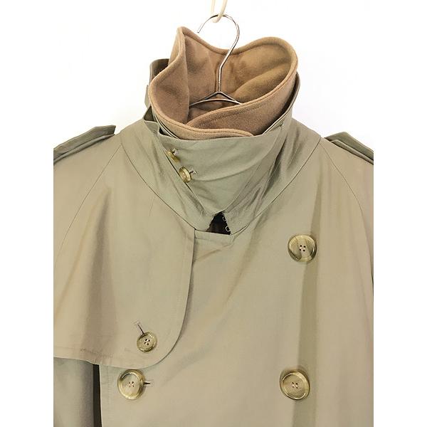 90s Burberrys チェック ライナー ダブルブレスト トレンチコート 古着 90s Burberrys チェック ライナー ダブルブレスト トレンチ