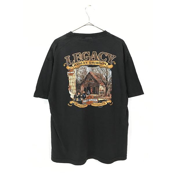 古着 HARLEY DAVIDSON 「LEGACY」 ピエロ 道化師 Tシャツ XL : 古着屋