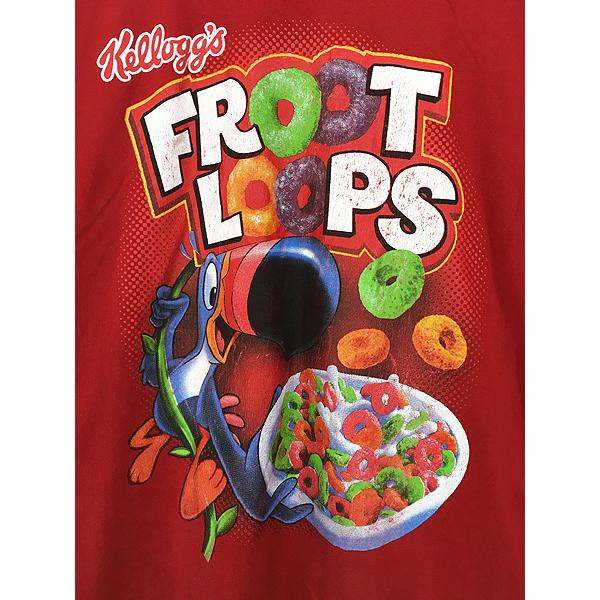 古着 Kellogg ケロッグ サム シリアル コーンフレーク 企業 Tシャツ L 古着｜dracaena｜02