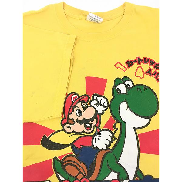 古着 00s Nintendo 任天堂 MARIO スーパー マリオ ヨッシー TV 古着 00s Nintendo 任天堂 MARIO スーパー マリオ ヨッシー TV