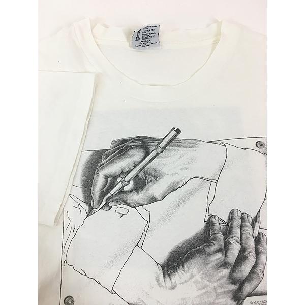 古着 90s USA製 M.C. Escher エッシャー 豪華 マルチ オールド 古着 90s USA製 M.C. Escher エッシャー 豪華 マルチ オールド