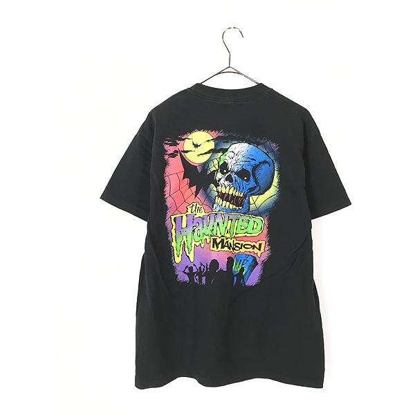古着 90s The Haunted Mansion ホーンテッド マンション スカル 