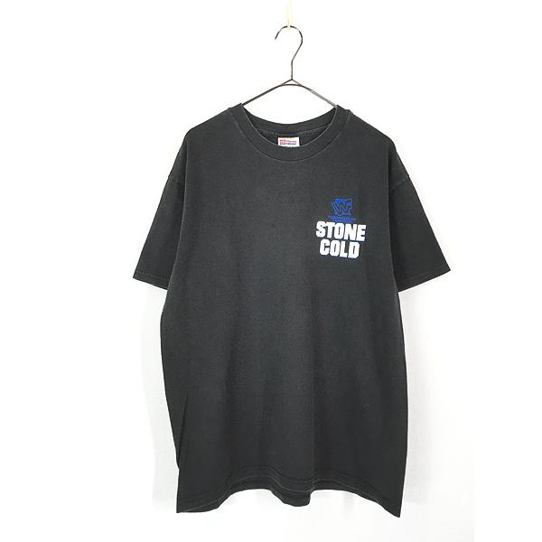 古着 90s WWF STONE COLD 「Steve Austin」 ヘビ スカル プロレス T 