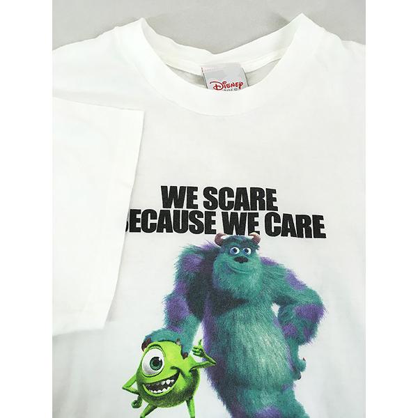 古着 00s USA製 Disney MONSTERS INC モンスターズインク サリー マイク ムービー Tシャツ L 古着｜dracaena｜05