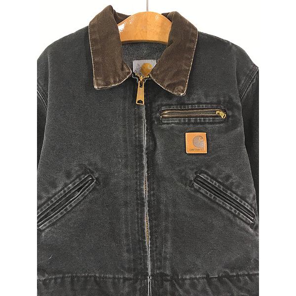 カーハート　デトロイトジャケット　キッズ　90s 美品 90s USA製 carhartt デトロイト ジャケット JB102 紺系 XL