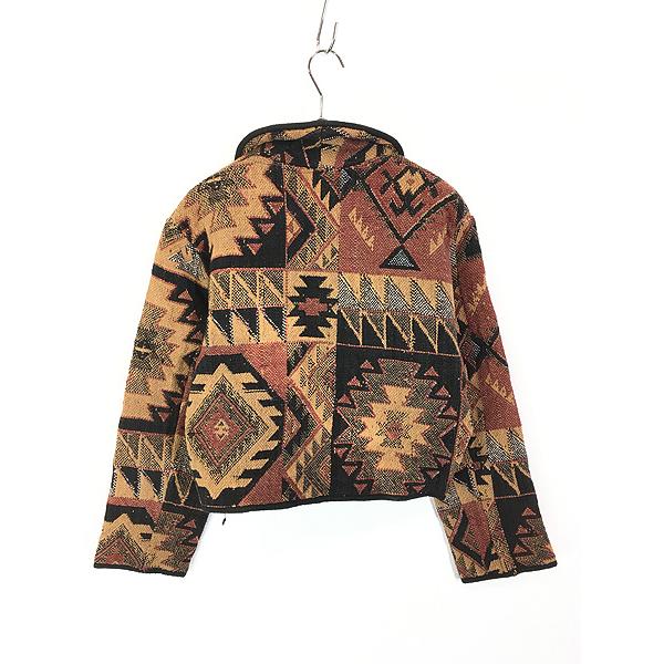 古着 ネイティブ柄 ゴブランジャケット レディース ヴィンテージ レトロ 楽天市場】00s 総柄 ゴブラン ジャケット 古着 ☆ レディース