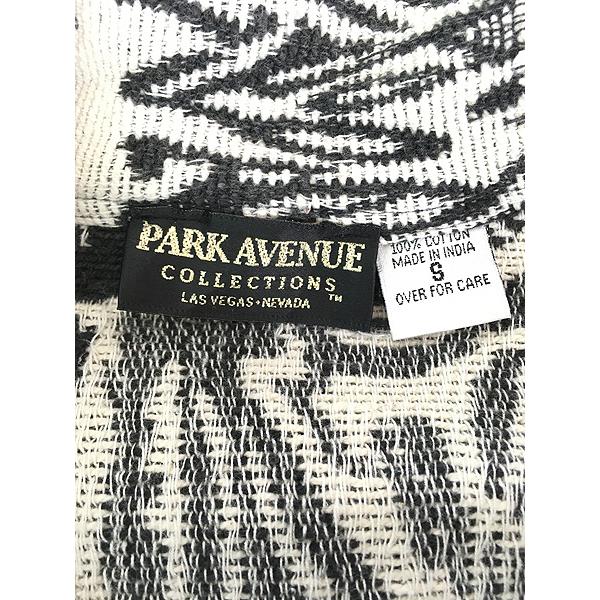 レディース 古着 90s PARK AVENUE モノクロ 馬 ホース アニマル