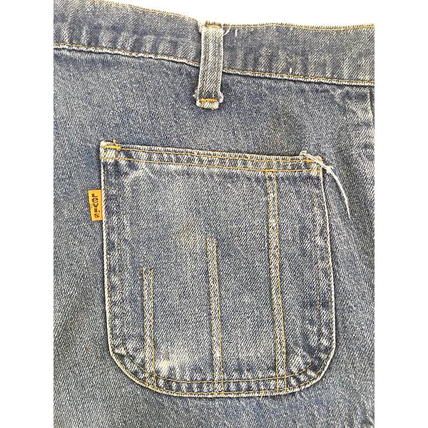 レディース 古着 70s USA製 Levi's 632 ステッチ ライン デニム レディース 古着 70s USA製 Levi's 632 ステッチ ライン デニム