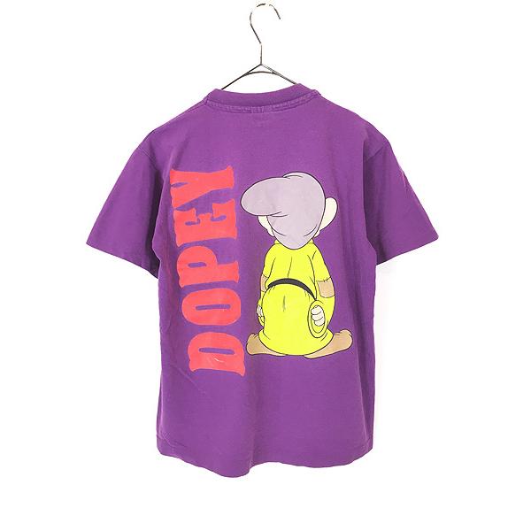 レディース 古着 90s USA製 Disney 白雪姫 「DOPEY」 おとぼけ 7 レディース 古着 90s USA製 Disney 白雪姫 「DOPEY」 おとぼけ 7
