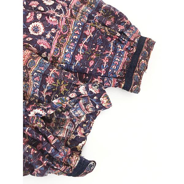レディース 古着 70s 花 ボタニカル 総柄 キルティング 切替 レディース 古着 70s 花 ボタニカル 総柄 キルティング 切替