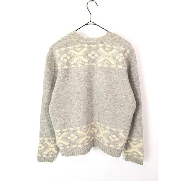レディース 古着 90s LAUREN Ralph Lauren 狼 ウルフ アニマル 