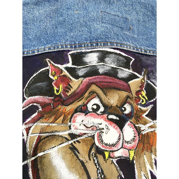 レディース 古着 80s USA製 Levi's 70506 「FASTER PUSSYCAT レディース 古着 80s USA製 Levi's 70506 「FASTER PUSSYCAT