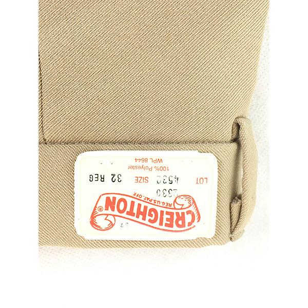 Deadstock」 古着 70s USA製 CREIGHTON ノータック ポリ Deadstock」 古着 70s USA製 CREIGHTON ノータック ポリ