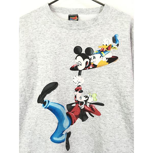 古着 90s Disney ミッキー ドナルド グーフィー スウェット 古着 90s Disney ミッキー ドナルド グーフィー スウェット