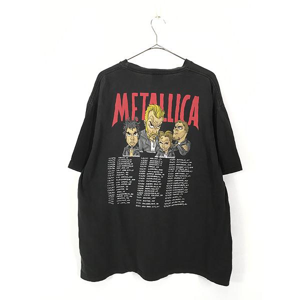 古着 90s METALLICA 貴重!! アメコミ メンバー ヘヴィ メタル ロック 