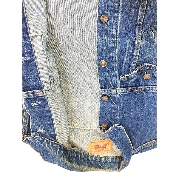 古着 80s USA製 Levi's 60510-0218 ハンド ポケット付 濃紺 古着 80s USA製 Levi's 60510-0218 ハンド ポケット付 濃紺