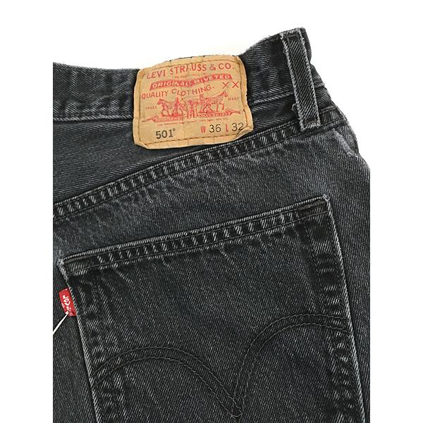 古着 00s Levi's 501-0660 内股 シングル サルファ ブラック 古着 00s Levi's 501-0660 内股 シングル サルファ ブラック