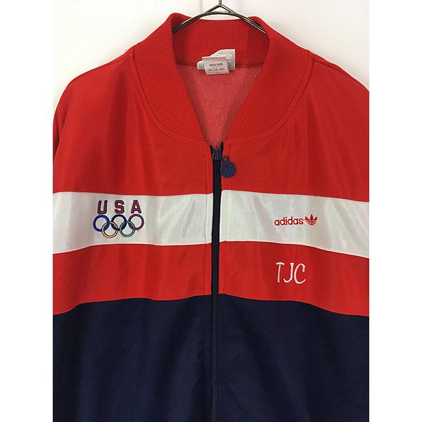 古着 90s adidas 五輪 オリンピック トリコロール ジャージ 古着 90s adidas 五輪 オリンピック トリコロール ジャージ