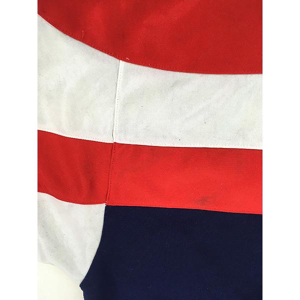 90's adidas 三つ葉ロゴ入りトリコロール 古着オールドウェア　デサント 90's adidas 三つ葉ロゴ入りトリコロール 古着オールドウェア