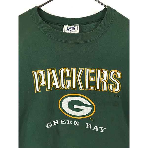 古着 90s USA製 NFL Green Bay Packers パッカーズ 刺しゅう