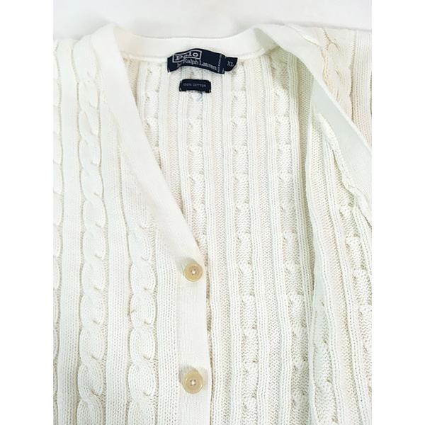 古着 90s Polo Ralph Lauren ケーブル コットン ニット 古着 90s Polo Ralph Lauren ケーブル コットン ニット