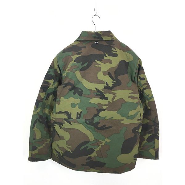 古着 70s SPORT CHIEF 「THERMO-BOND」 リーフ カモ 迷彩 比翼