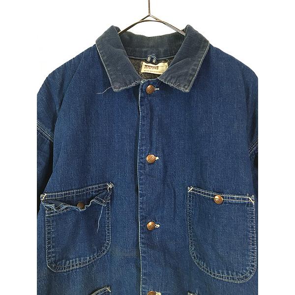 古着 60s MONTGOMERY WARD ブランケット ライナー 濃紺 デニム 古着 60s MONTGOMERY WARD ブランケット ライナー 濃紺 デニム