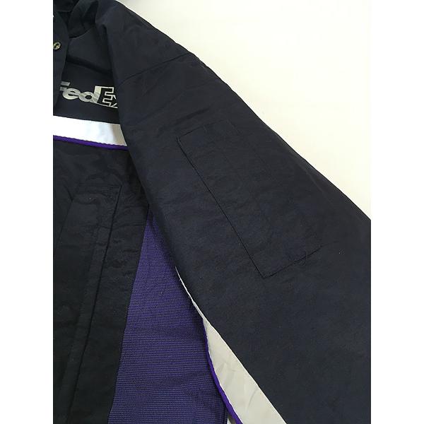古着 90s FedEx フェデックス リフレクター デザイン パデット 古着 90s FedEx フェデックス リフレクター デザイン パデット