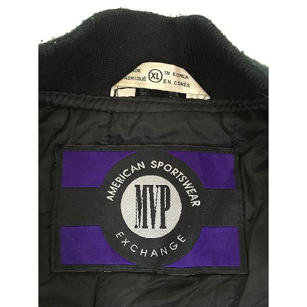 古着 90s MVP 黒白 モノトーン パターン パデッド 本革 オール 古着 90s MVP 黒白 モノトーン パターン パデッド 本革 オール