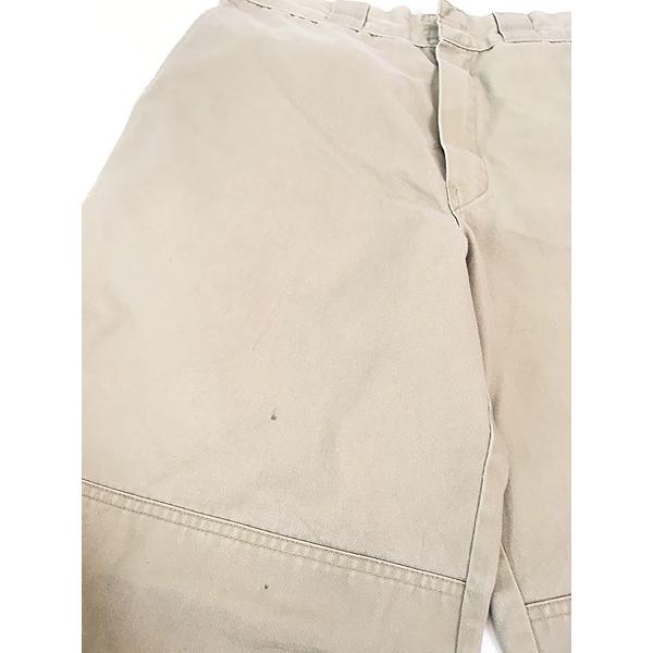 (古着)00s   ワイドチノ ダブルニー パンツ 古着 00s Dickies ダブルニー 5ポケット ワーク ツイル パンツ
