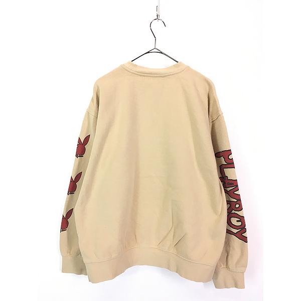 古着 PLAY BOY プレイボーイ ネガ フォト アーム プリント