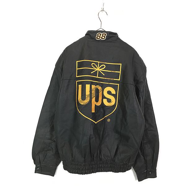 古着 90s JH DESIGN 「UPS」 本革 オール レザー レーシング 古着 90s JH DESIGN 「UPS」 本革 オール レザー レーシング