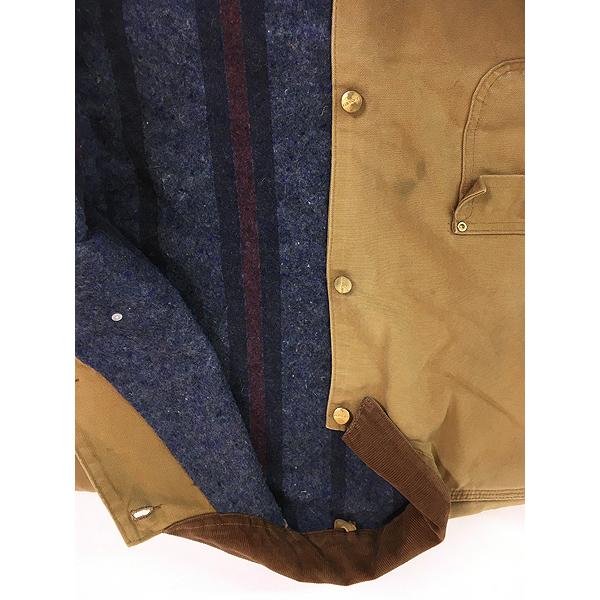 80〜90s Carhartt ミシガンチョアコート ブラウン 裏地ブランケット Carhartt CARHARTT カーハート 80〜90s VINTAGE ヴィンテージ