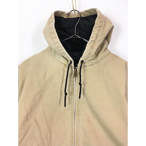 古着 90s Carhartt イエロー ダック パデット アクティブ パーカー ジャケット XXL 古着｜dracaena｜02