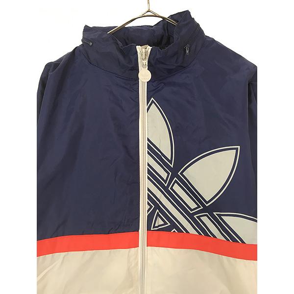 古着 90s adidas トレフォイル クレイジー パターン 2way 古着 90s adidas トレフォイル クレイジー パターン 2way