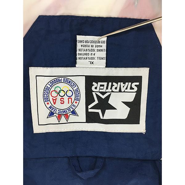 古着 90s STARTER製 イーグル USA 五輪 オリンピック ナイロン 古着 90s STARTER製 イーグル USA 五輪 オリンピック ナイロン