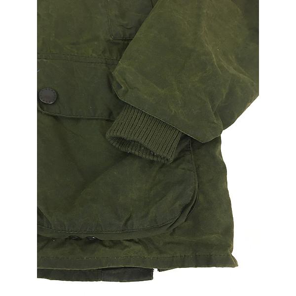 美品 Barbour BEDALE オリーブ 42 英国製 3ワラント 古着 90s 英国製 Barbour 3ワラント 「BEDALE」 オイルド