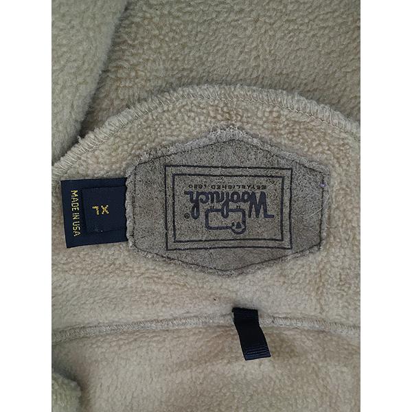 古着 80s USA製 WoolRich チロリアン テープ ハーフジップ プル