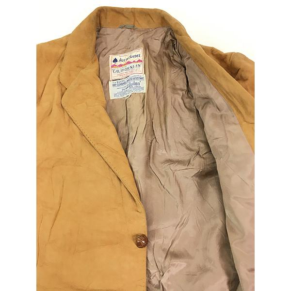 古着 50s USA製 California Sportswear Ace of Suedes 上質 古着 50s USA製 California Sportswear Ace of Suedes 上質